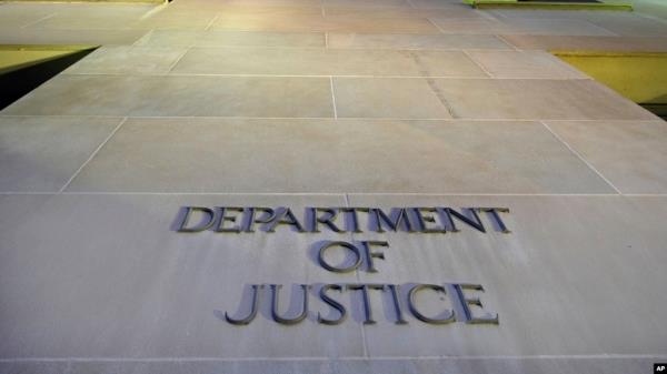 FILE - The Department of Justice headquarters in Washington.