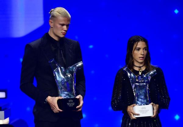 Haaland wins Uefa award, Wiegman dedicates prize to Spain
